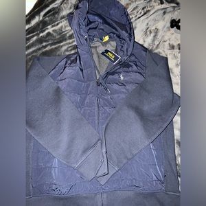 Zip up Polo RL hooded jacket